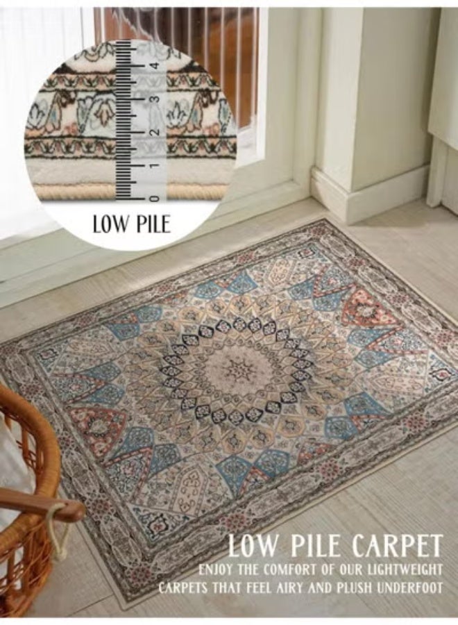 LEFAFA Area Rug - Living Room Area Carpet, Washable Bedroom Carpet, 160 * 230cm Coffee Table Sofa Floor Mat Anti Slip Carpet Suitable For Classrooms, Offices, Dining Rooms, And Households. - Image 3